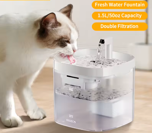 Dispensador automático de agua para mascotas